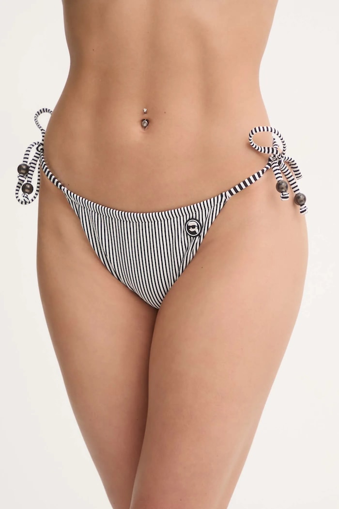 Karl Lagerfeld chiloti de baie IKON fund alb A1W46047