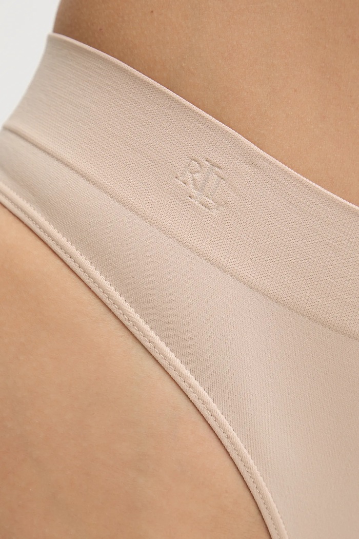 Ρούχα Lauren Ralph Lauren στρινγκ γυναικεία 4L0010 μπεζ