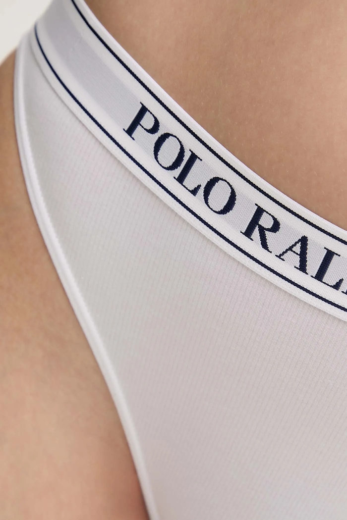 Figi damskie Polo Ralph Lauren 4P0482 biały