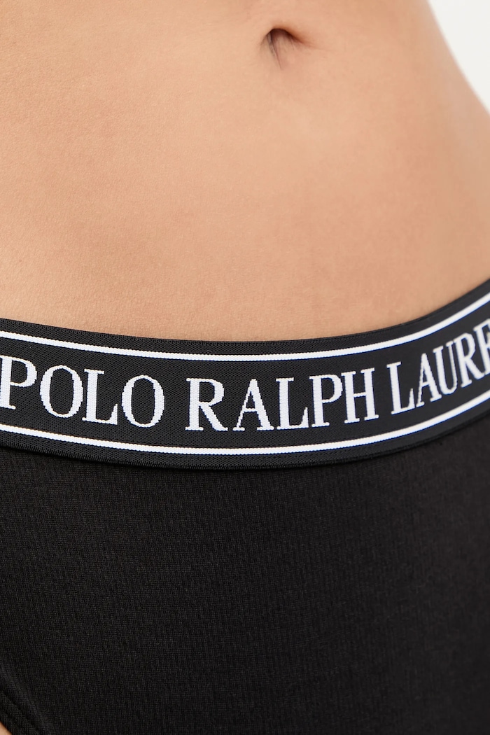 Oblečenie Polo Ralph Lauren nohavičky dámske 4P0482 čierna