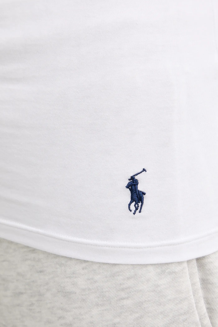 Polo Ralph Lauren hosszú ujjú otthoni viseletre fehér 4P0494