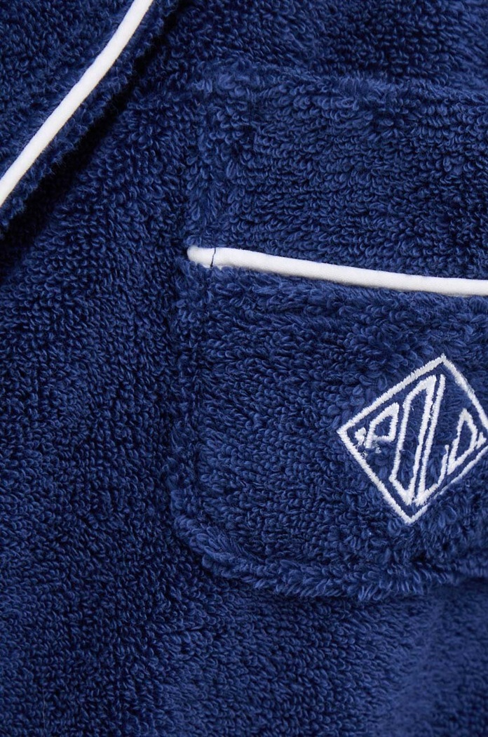 Polo Ralph Lauren pamut köntös 4P0005 sötétkék
