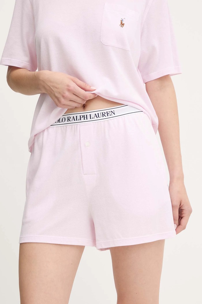 Ρούχα Polo Ralph Lauren Πιτζάμα Polo Ralph Lauren 4P0205 ροζ