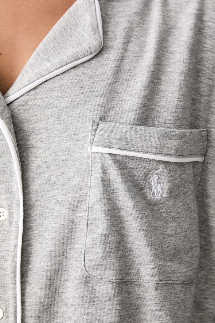 Polo Ralph Lauren Piżama dwuczęściowa damska z bawełną 4P0229