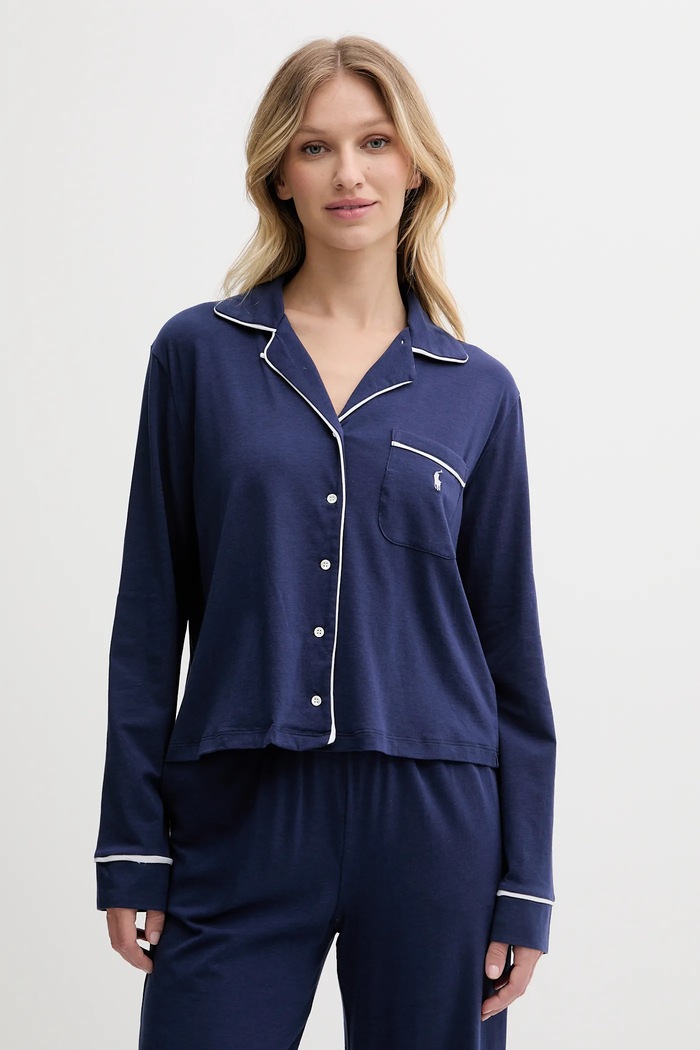 Pyžamo Polo Ralph Lauren 4P0229 tmavomodrá AA00