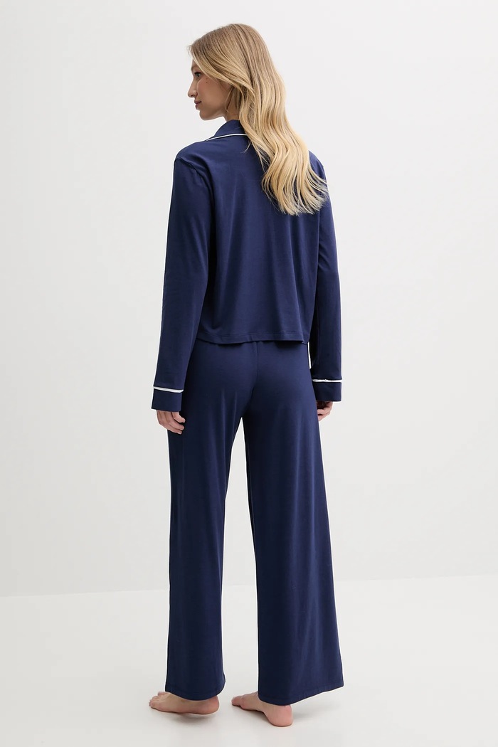 Pyžamo Polo Ralph Lauren tmavomodrá 4P0229