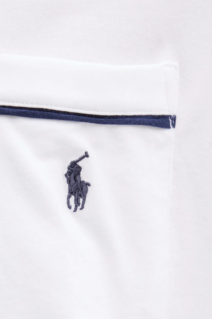 Pyžamo Polo Ralph Lauren 4P0231 biela