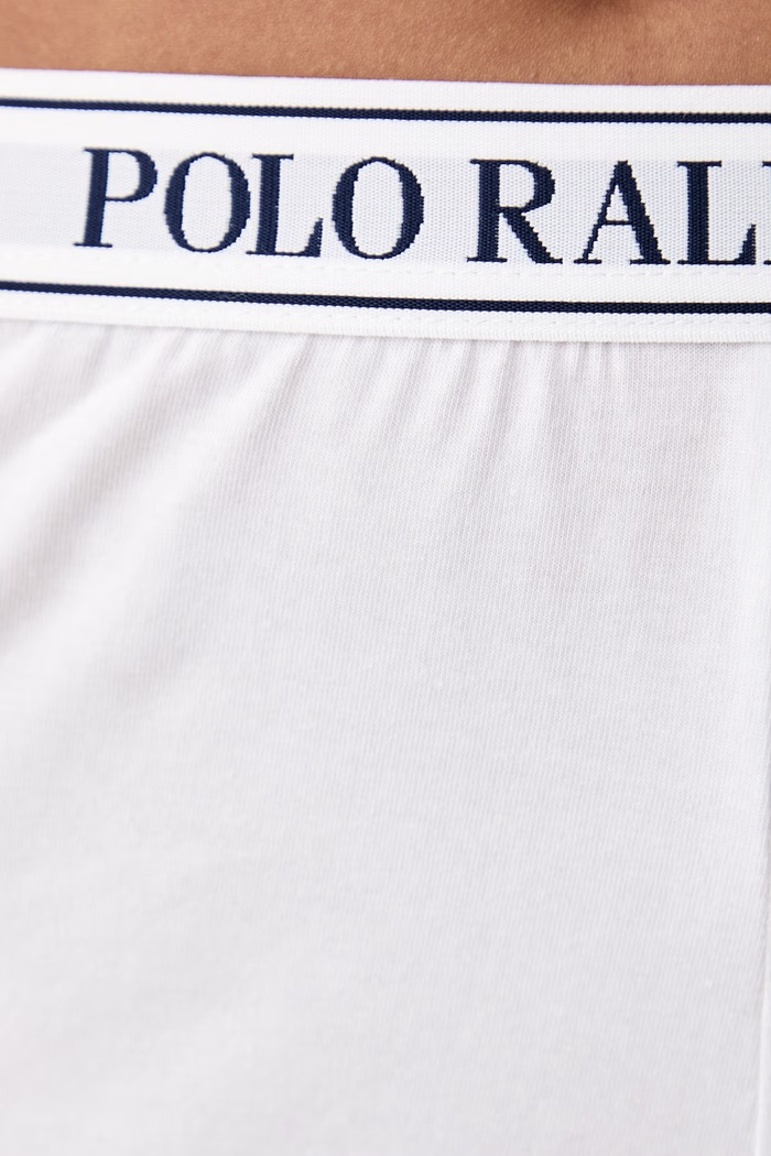 Odzież Polo Ralph Lauren Spodnie piżamowe damskie z lyocellem 4P0290 biały