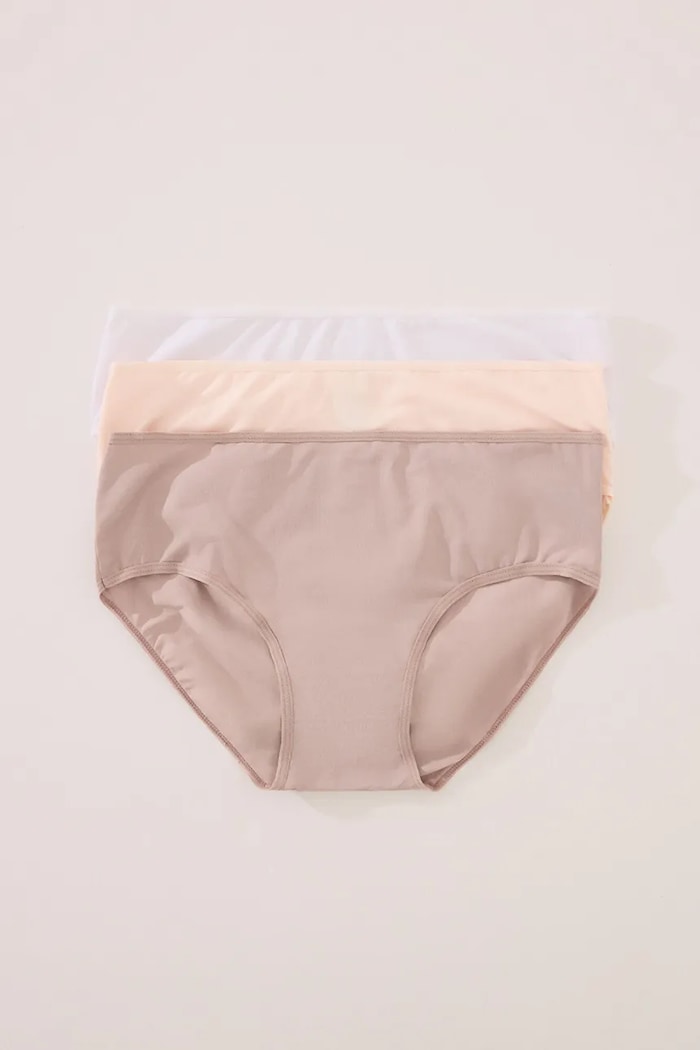 women'secret figi 3-pack dzianina biały 7683090
