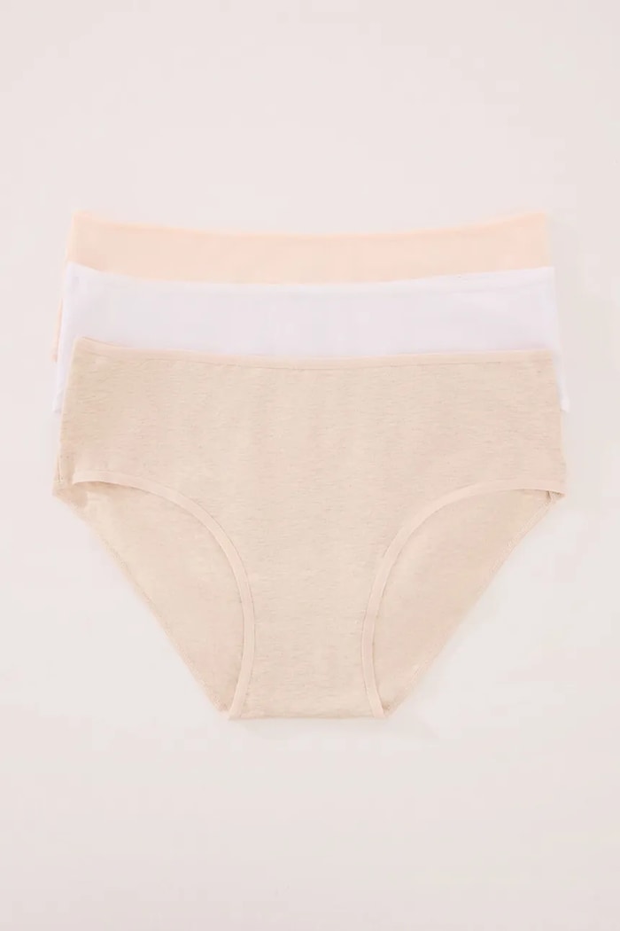 Nohavičky women'secret 3-pak nohavičky biela 7683097