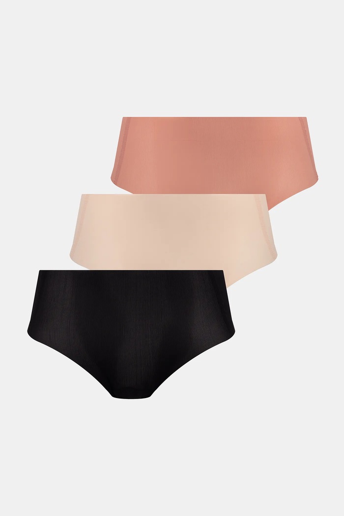 Gaćice Scandale 3-pack pletivo roza BOX016