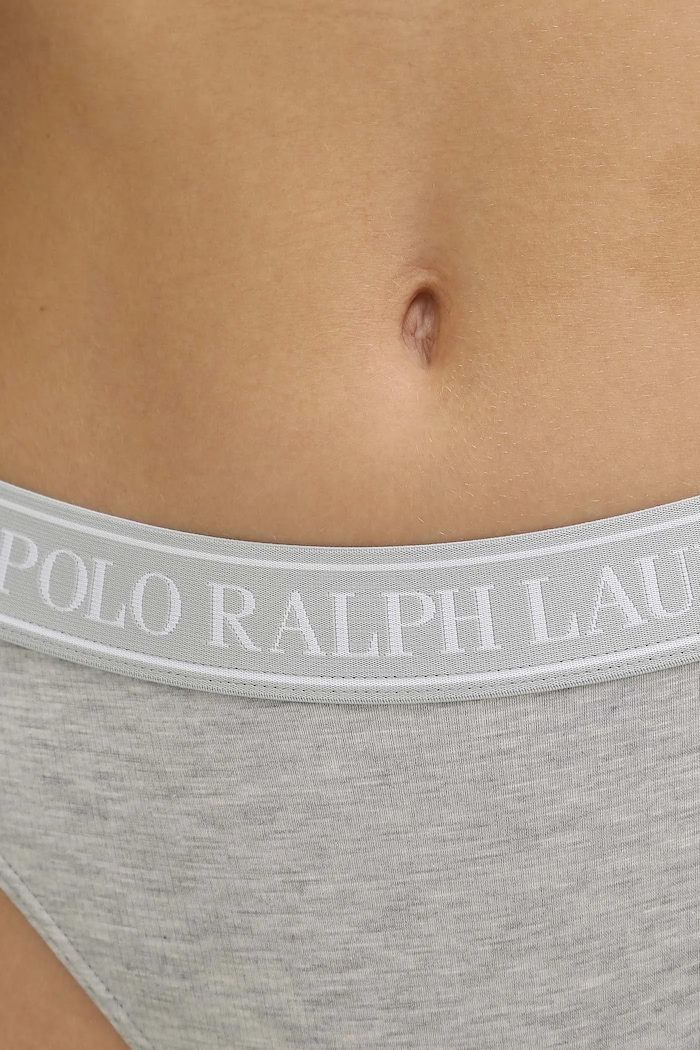 Odzież Polo Ralph Lauren stringi 4P2031 szary