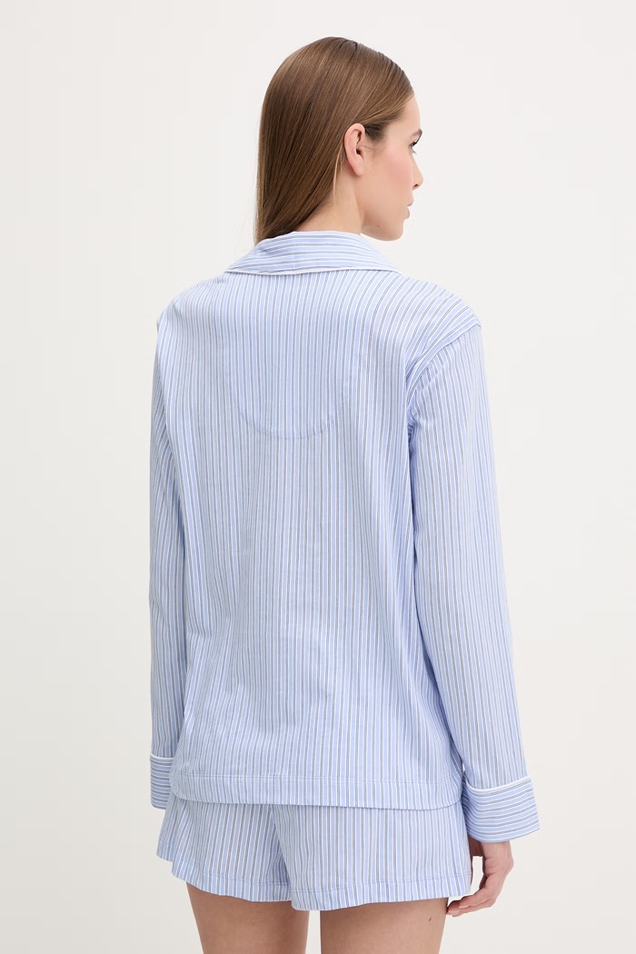 Oblečenie Bavlnené pyžamo Lauren Ralph Lauren ILN12277 modrá