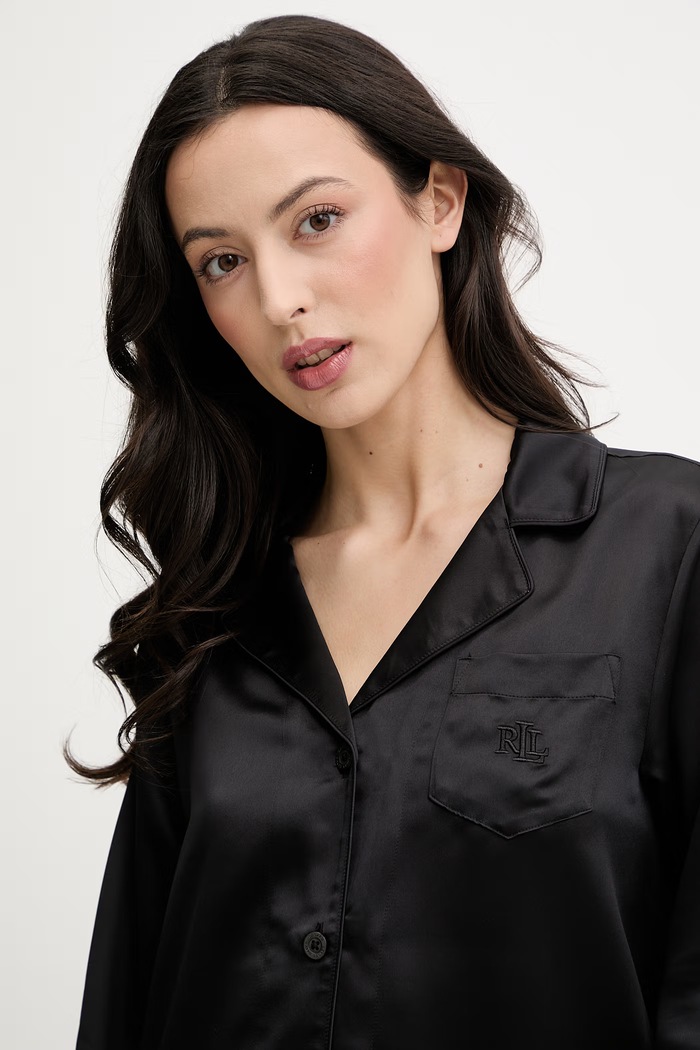 Lauren Ralph Lauren piżama czarny ILN12321