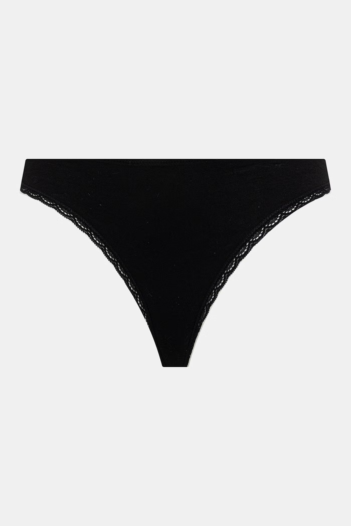 Fila tanga dámské s bavlnou 3-pack FU6377/3 černá SS26