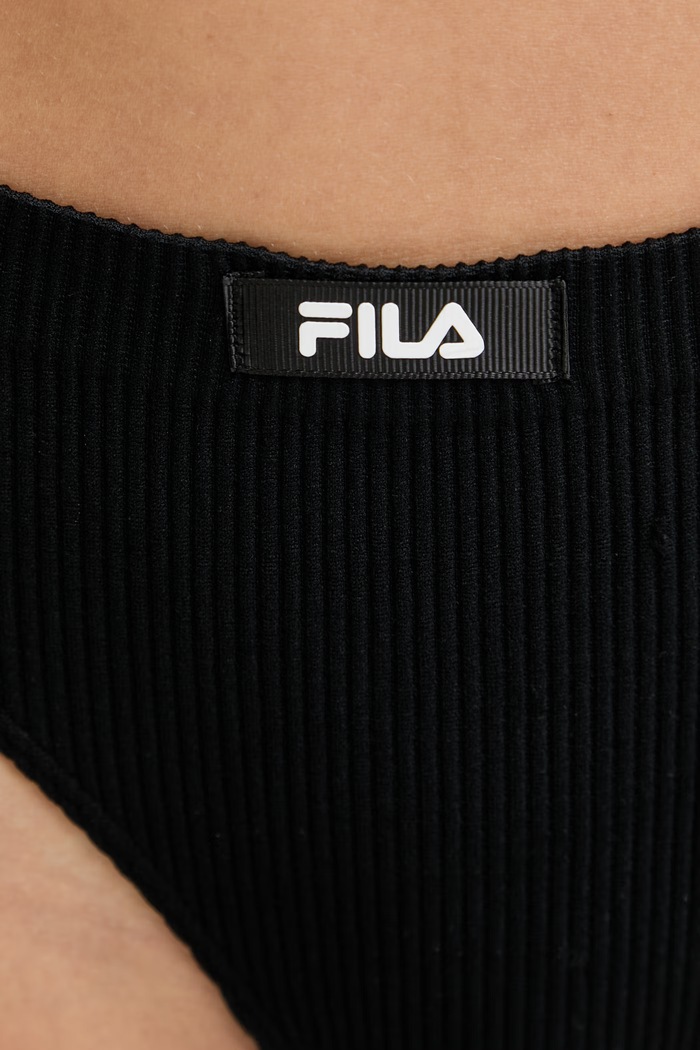Fila chiloți g-string pentru femei negru FU6366.