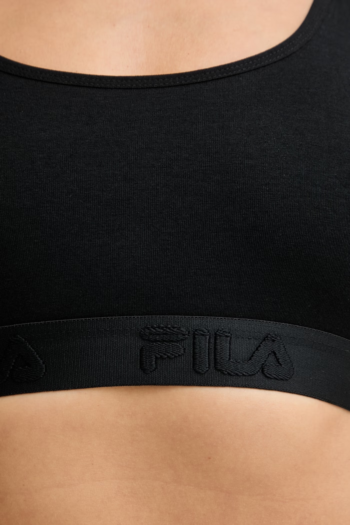 Fila podprsenka s bavlnou FU6369 čierna