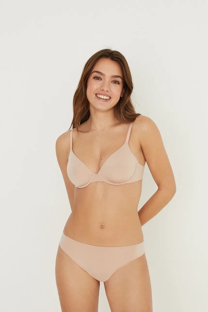 women'secret Biustonosz PRETTY.SKIN beżowy AA00