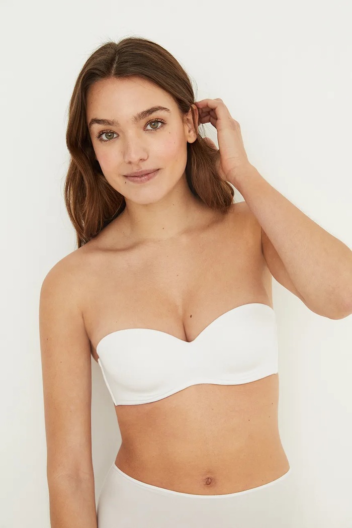 women'secret Bardotka ELEGANT.WHITE biały AA00