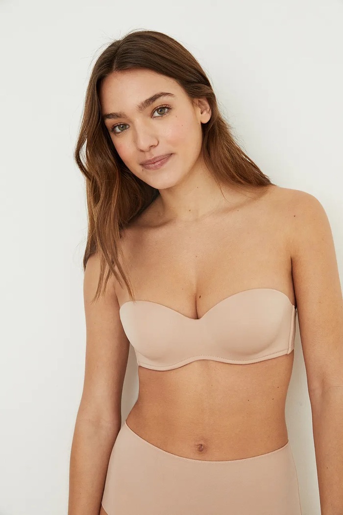 women'secret Bardotka ELEGANT.SKIN beżowy AA00