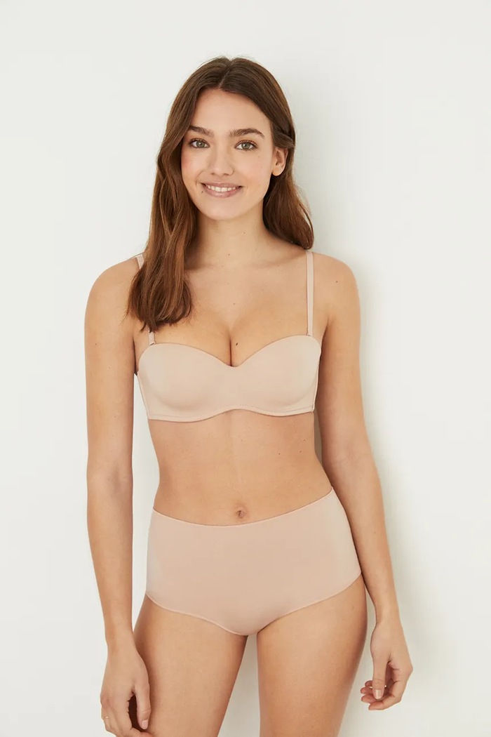 Bardotka women'secret ELEGANT.SKIN beżowy