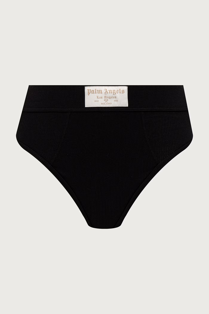 Palm Angels stringi damskie z wiskozą 3-pack szary PLA1UWBT06TR