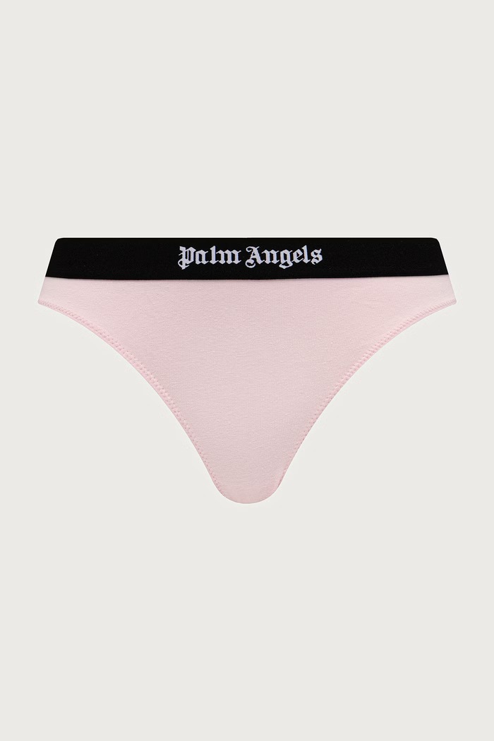 Odzież Palm Angels figi damskie bawełniane z elastanem 6-pack PLA1UWBT02SX różowy