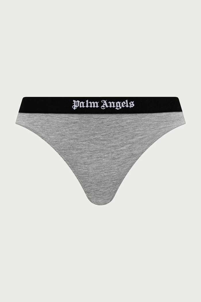 Oblečení Palm Angels kalhotky dámské s bavlnou 3-pack PLA1UWBT02TR bílá
