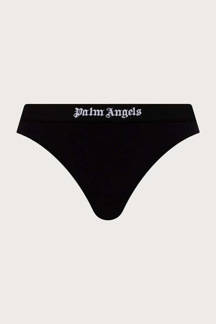 Palm Angels kalhotky dámské s bavlnou 3-pack bílá PLA1UWBT02TR