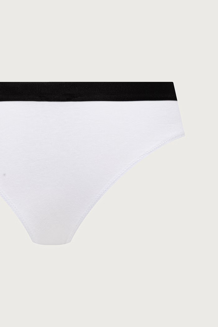 Palm Angels kalhotky dámské s bavlnou 3-pack PLA1UWBT02TR bílá