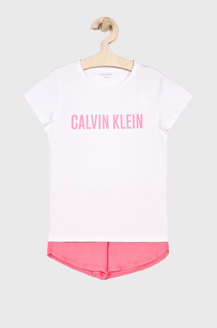 Calvin Klein Underwear - Piżama dziecięca 104-176 cm komplet różowy G80G800167