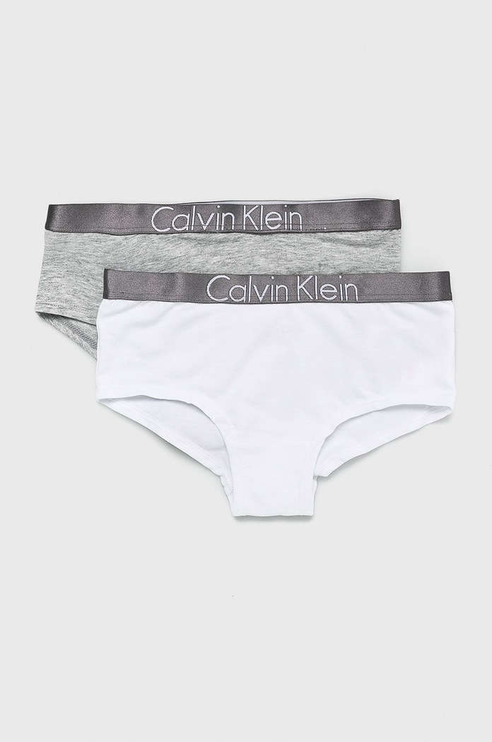 Calvin Klein Underwear - Detské nohavičky (2-pak) sivá G80G800072