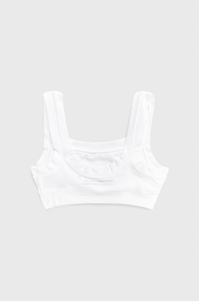 United Colors of Benetton - Παιδικό σουτιέν (2-pack) 3ZQM0R1LT.G.CONTINUATIV λευκό AA00
