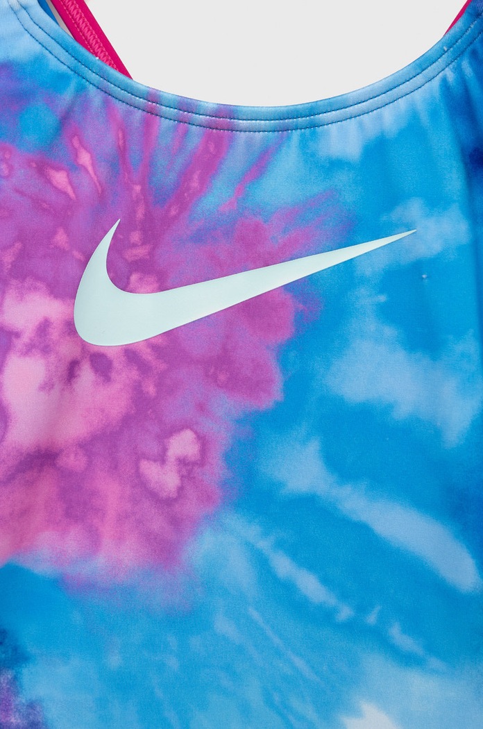 Dziewczynka Nike Kids Strój kąpielowy dziecięcy NESSC719 niebieski