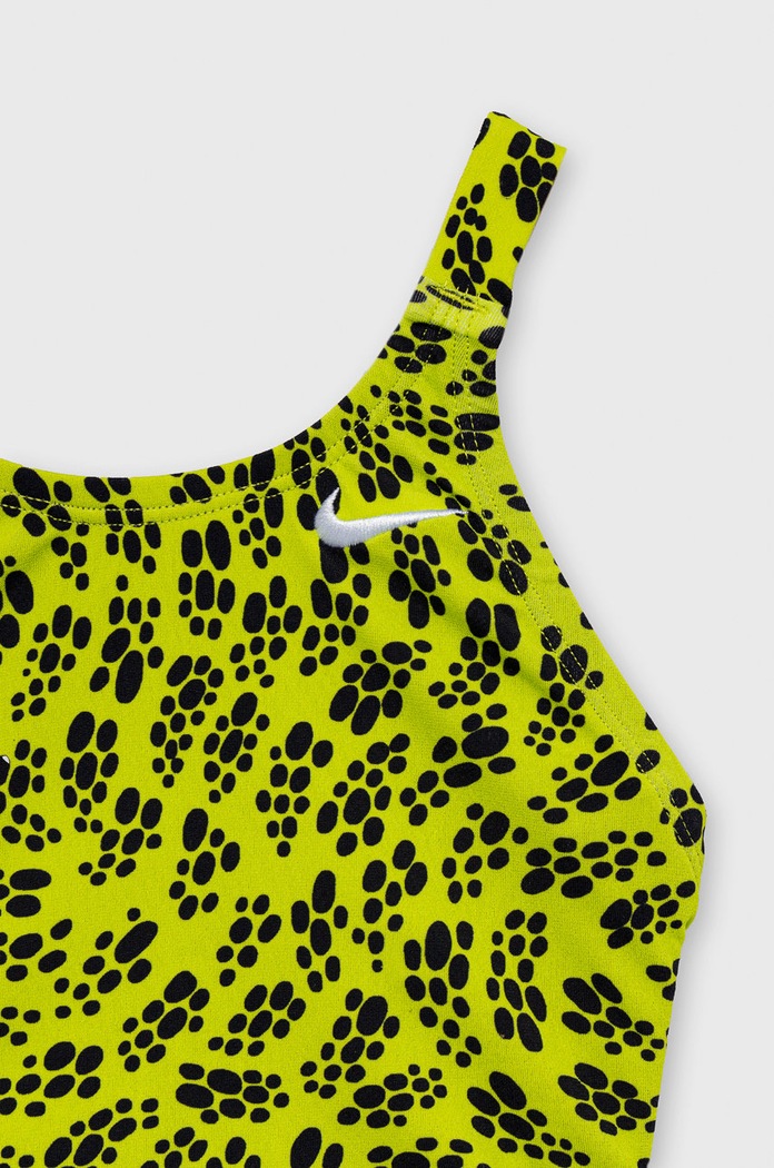 Dziewczynka Nike Kids Jednoczęściowy strój kąpielowy dziecięcy NESSC755 zielony