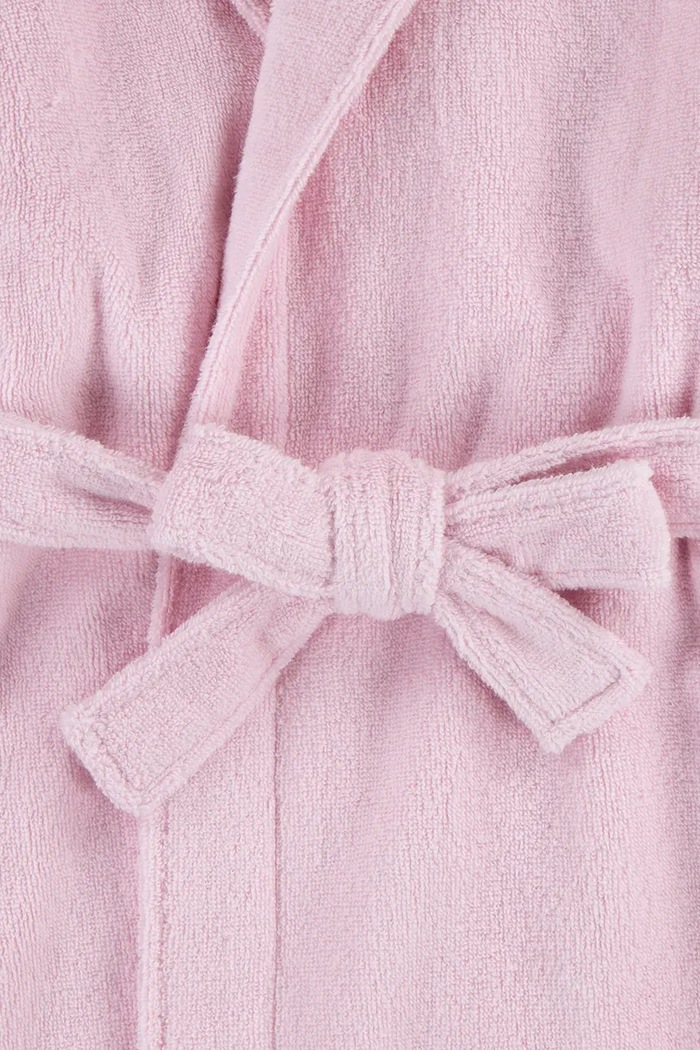 Detský bavlnený župan Polo Ralph Lauren ružová 3P0188