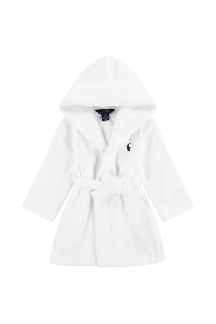 Dětský bavlněný župan Polo Ralph Lauren bílá 7P0188