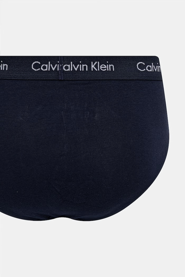 Calvin Klein Underwear slipy pánske bavlnené s elastanom 3-pak 0000U2661G zelená