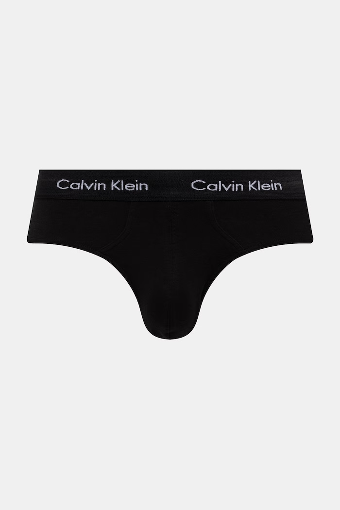 Calvin Klein Underwear slipy pánske bavlnené s elastanom 3-pak 0000U2661G modrá AA00