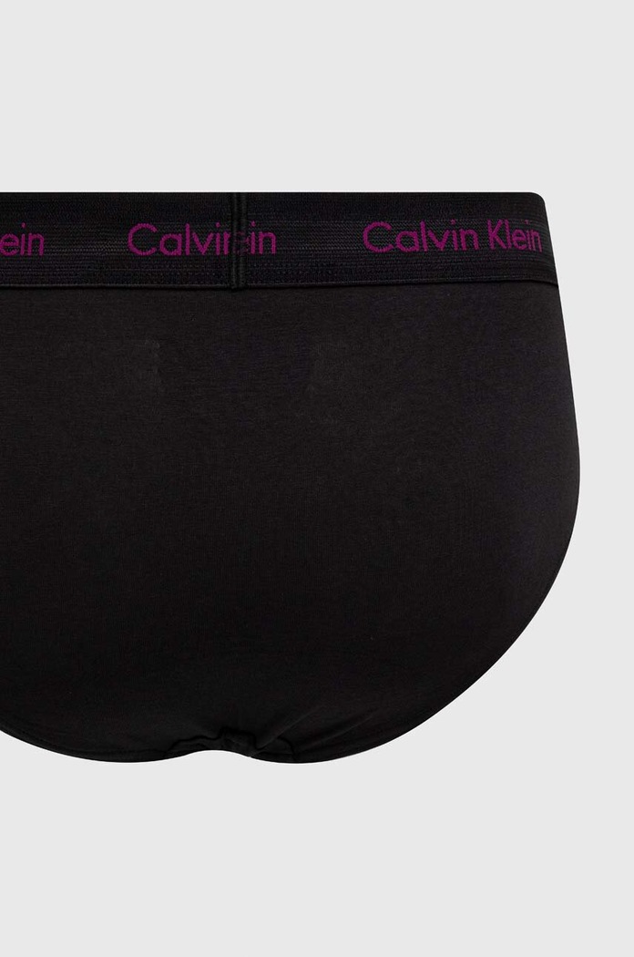 Calvin Klein Underwear slipy męskie bawełniane z elastanem 3-pack 0000U2661G czarny