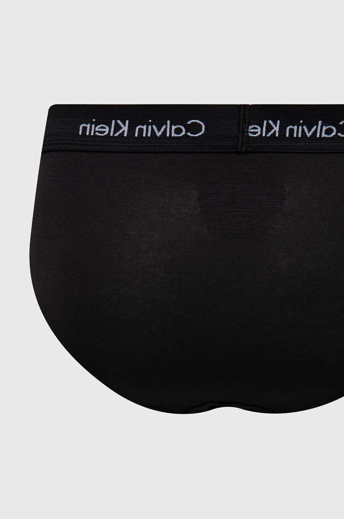Oblečenie Calvin Klein Underwear slipy pánske bavlnené s elastanom 3-pak 0000U2661G čierna