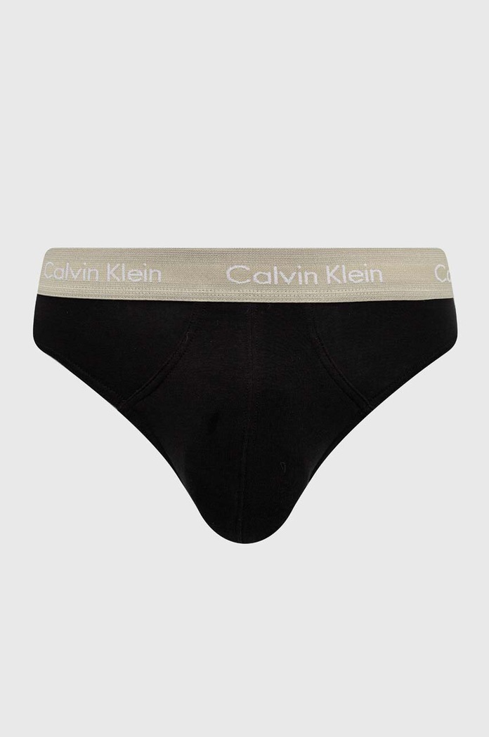 Oblečení Calvin Klein Underwear slipy pánské bavlněné s elastanem 3-pack 0000U2661G černá