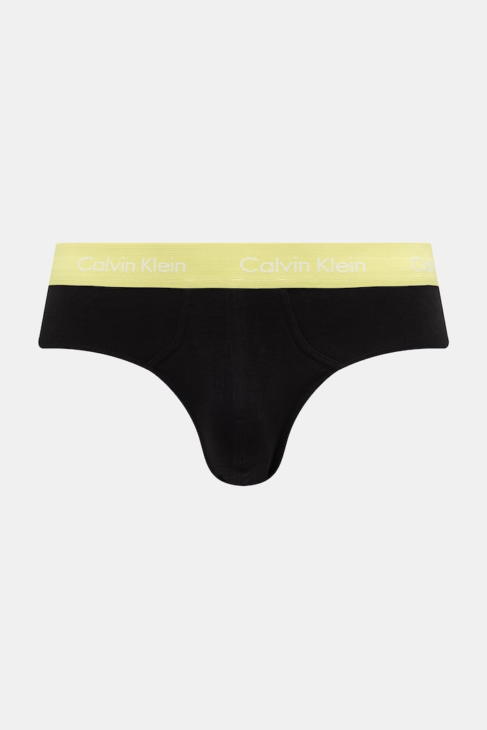 Calvin Klein Underwear slipy pánske bavlnené s elastanom 3-pack 0000U2661G čierna AA00