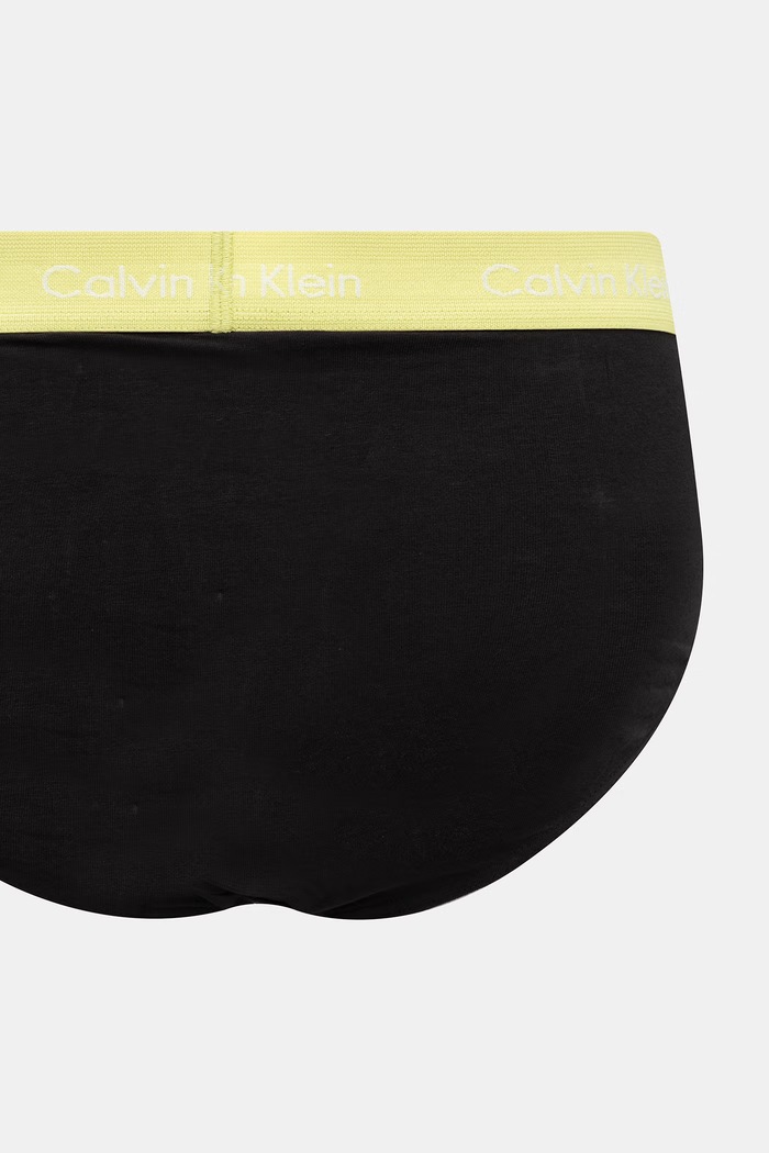 Calvin Klein Underwear slipy pánske bavlnené s elastanom 3-pack 0000U2661G čierna