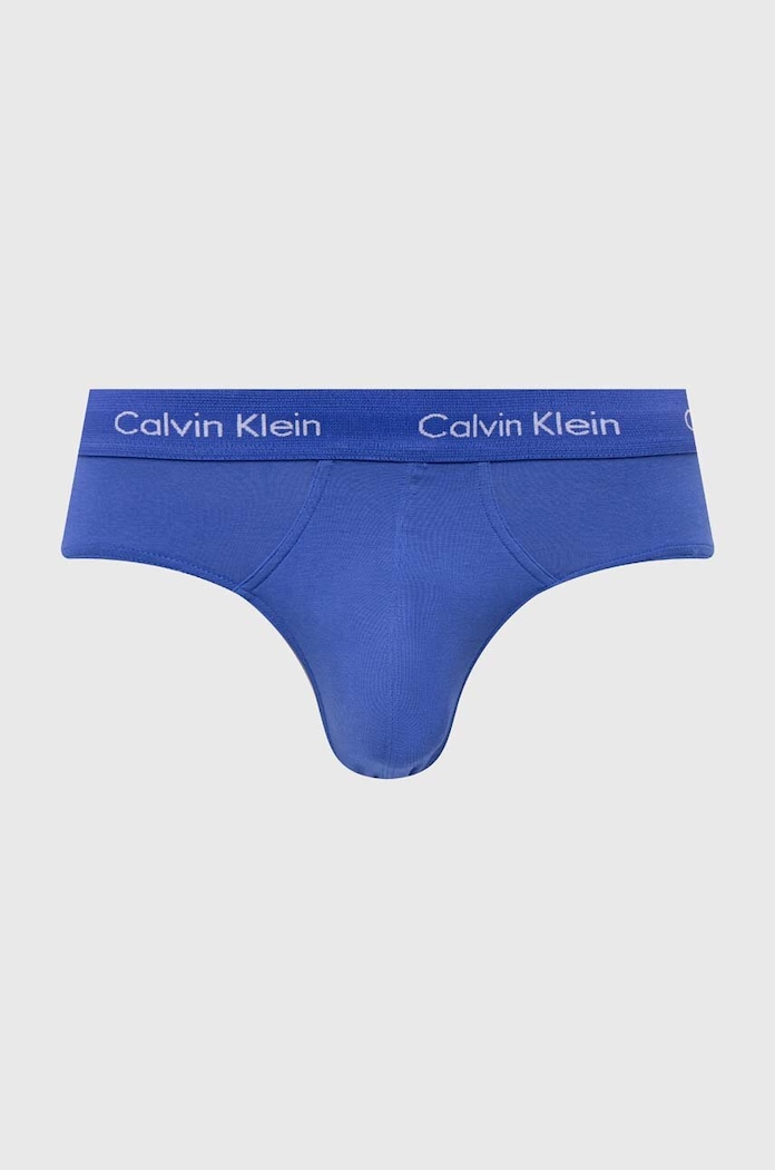 Calvin Klein Underwear slipy męskie bawełniane z elastanem 3-pack czarny 0000U2661G