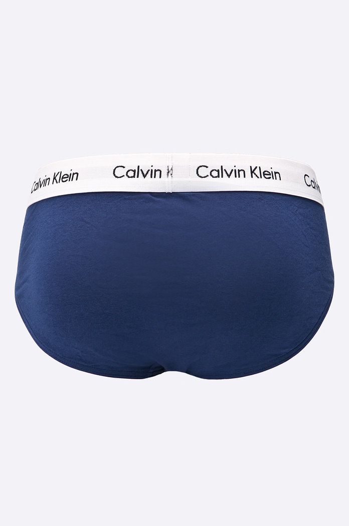 Calvin Klein Underwear σλιπ Ανδρικά βαμβακερά με ελαστάν 3-pack 0000U2661G σκούρο μπλε