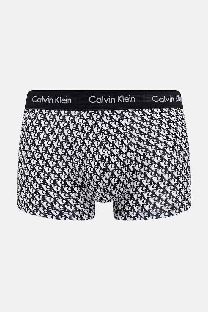 Oblečenie Calvin Klein Underwear boxerky pánske bavlnené s elastanom 3-pak 0000U2664G žltá