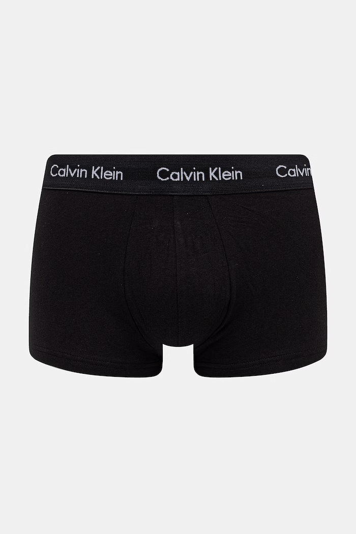 Calvin Klein Underwear boxerky pánske bavlnené s elastanom 3-pak žltá 0000U2664G