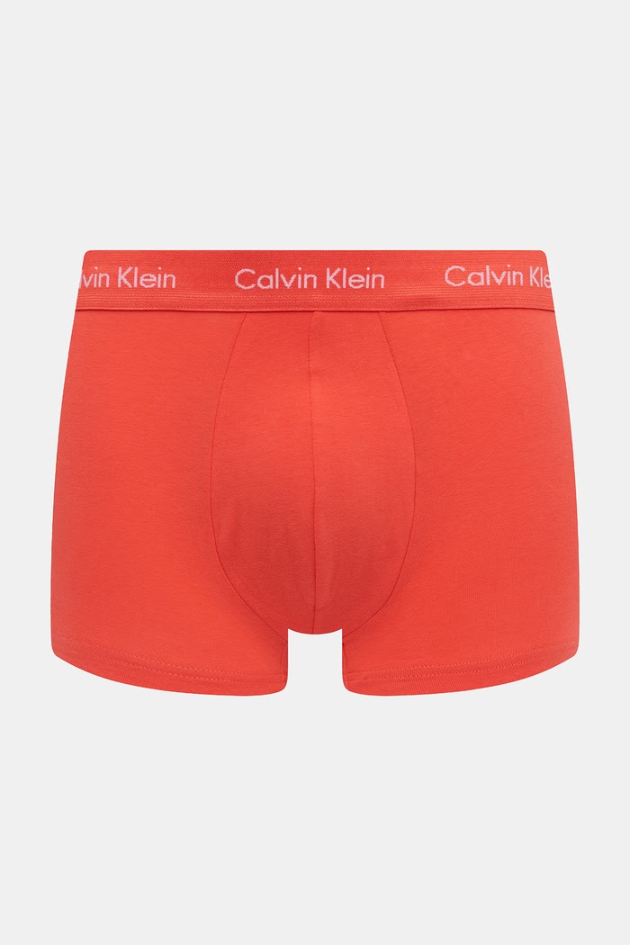 Calvin Klein Underwear boxerky pánske bavlnené s elastanom 3-pack 0000U2664G červená AA00