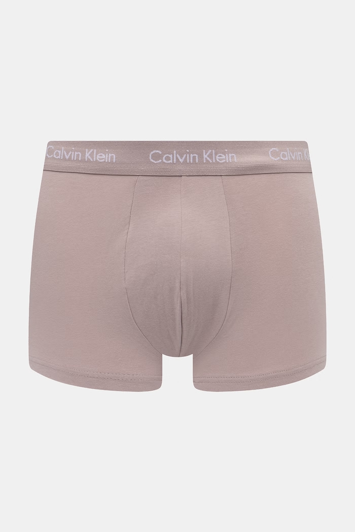 Oblečenie Calvin Klein Underwear boxerky pánske bavlnené s elastanom 3-pack 0000U2664G červená